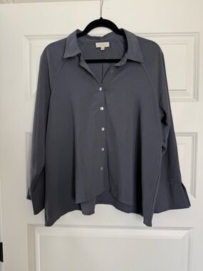 NWOT Status by Chenault Button Down Shirt